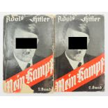 Hitler, Adolf: Mein Kampf - 2 Bände.