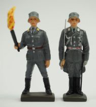 Lineol: Luftwaffen Soldaten - 2 Exemplare.