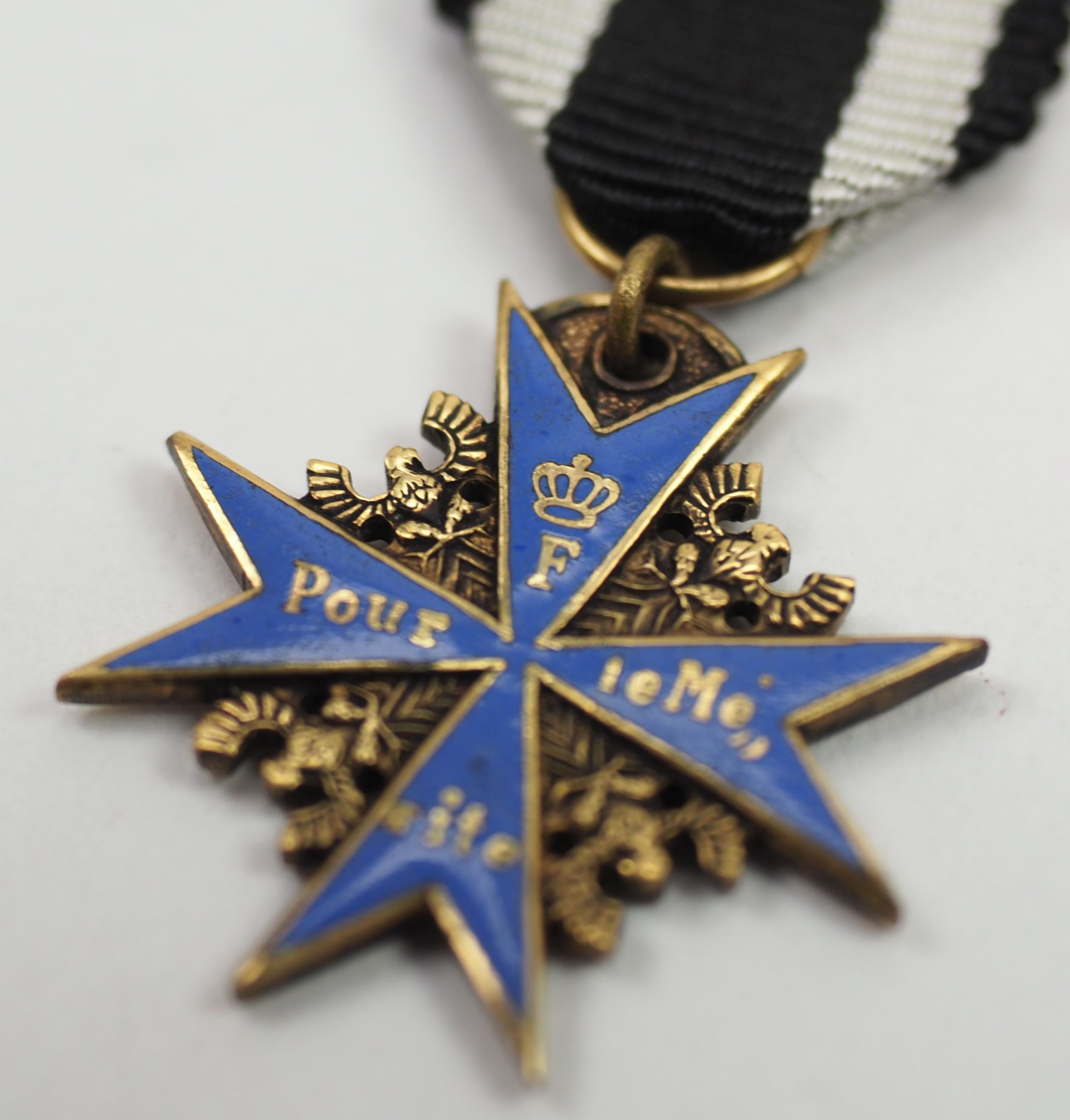 Preussen: Orden Pour le Mérite, für Militärverdienste Miniatur. - Image 2 of 3