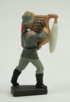 Lineol: Wehrmacht Soldat mit Xylophon.