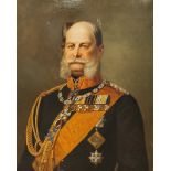 Preussen: Mächtiges Porträt Kaiser Friedrich Wilhelm I. (1797-1888).