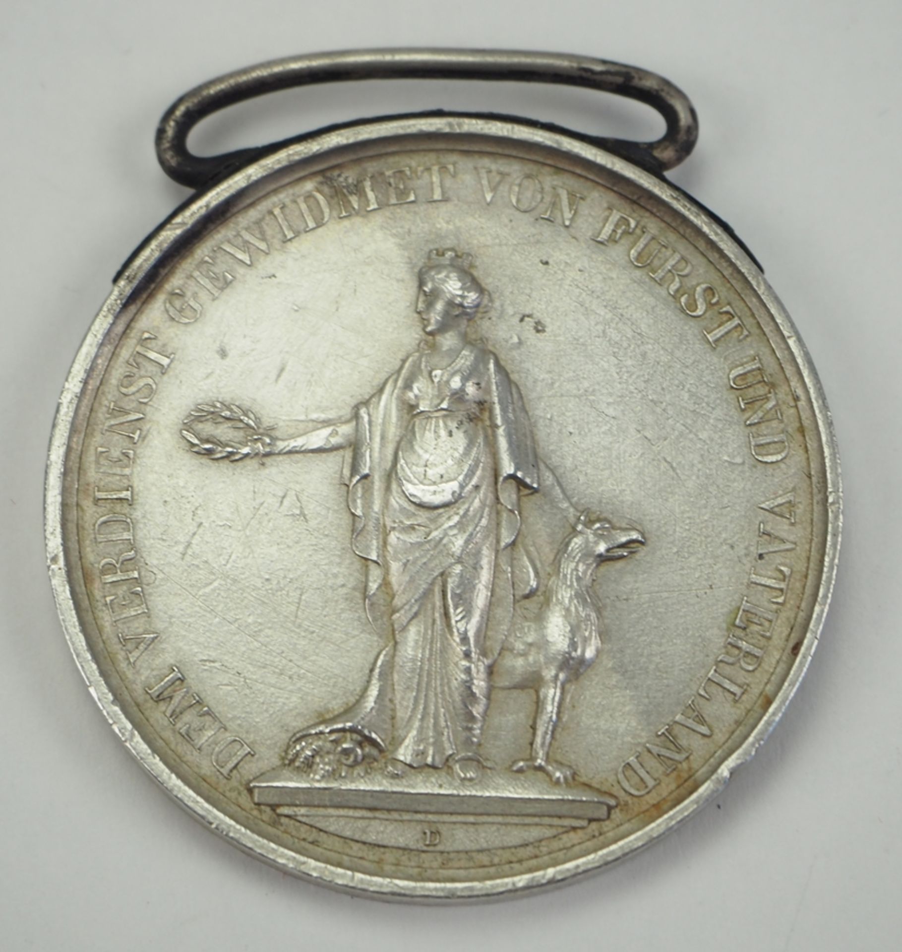 Baden: Silberne Zivilverdienstmedaille, Leopold (1830-1852). - Bild 3 aus 3