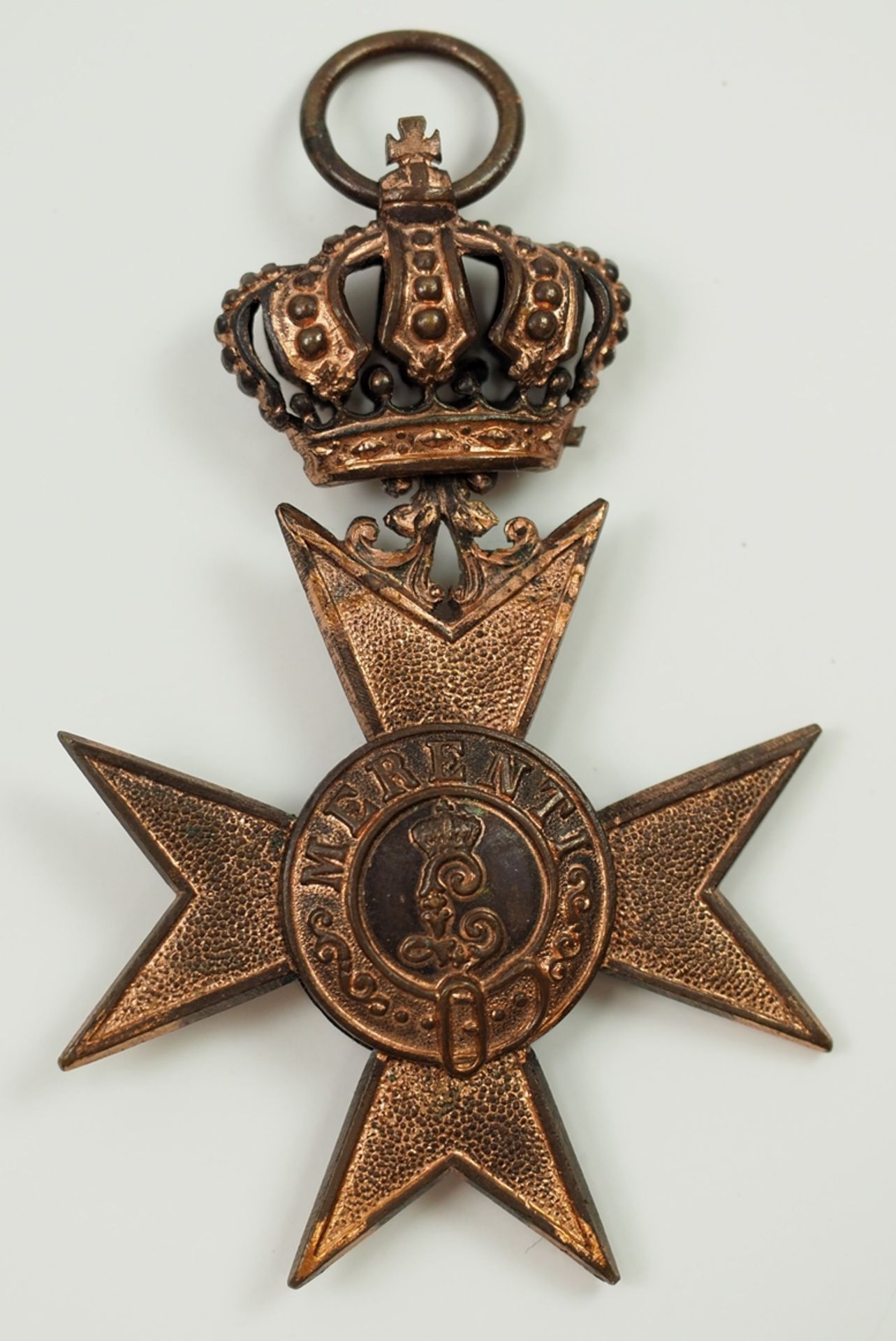 Bayern: Militär-Verdienstkreuz, 3. Klasse mit Krone.