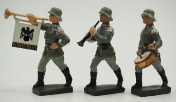 Lineol: Wehrmacht Musikanten - 3 Exemplare.