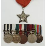 Nepal: Nachlass eines Soldaten mit 6 Auszeichnungen.