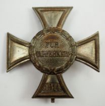 Mecklenburg-Strelitz: Kreuz für Auszeichnung im Kriege 1914, Für Tapferkeit, 1. Klasse.