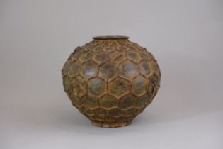 A Japanese Bronze Vase.Taisho period.