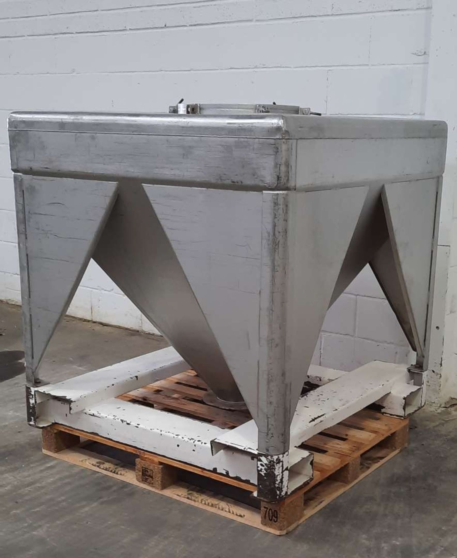 Conical Metal Storage Vessel - Image 3 of 4