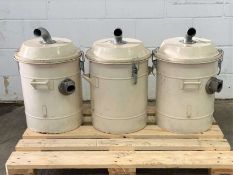 3 x Tanks - Barrels for Industrial Vacuum Cleaner