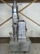 Description: Used Aeromatic model MP1 stainless steel fluid bed dryer