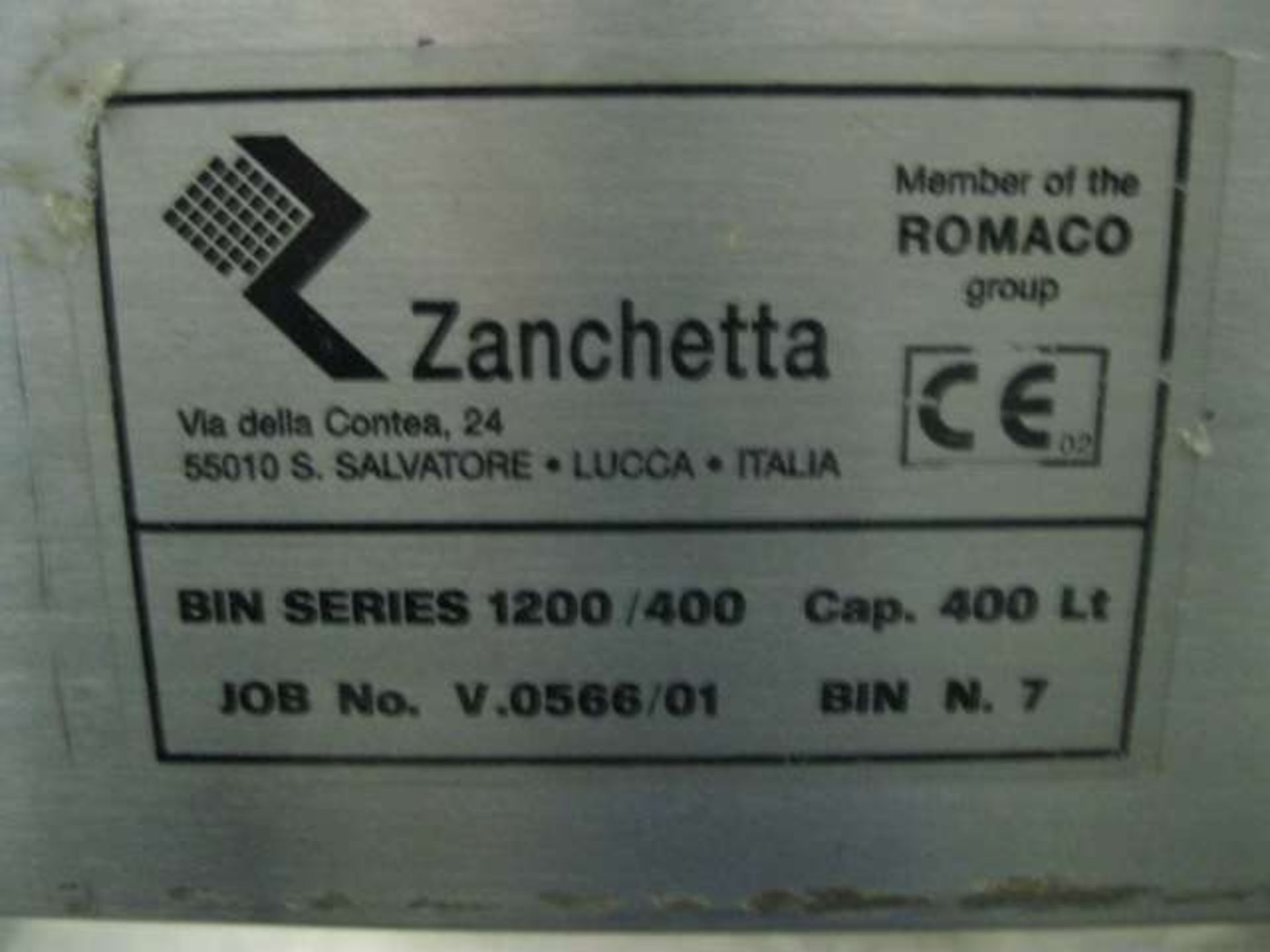 Zanchetta bin blender 500 FS - Image 9 of 13
