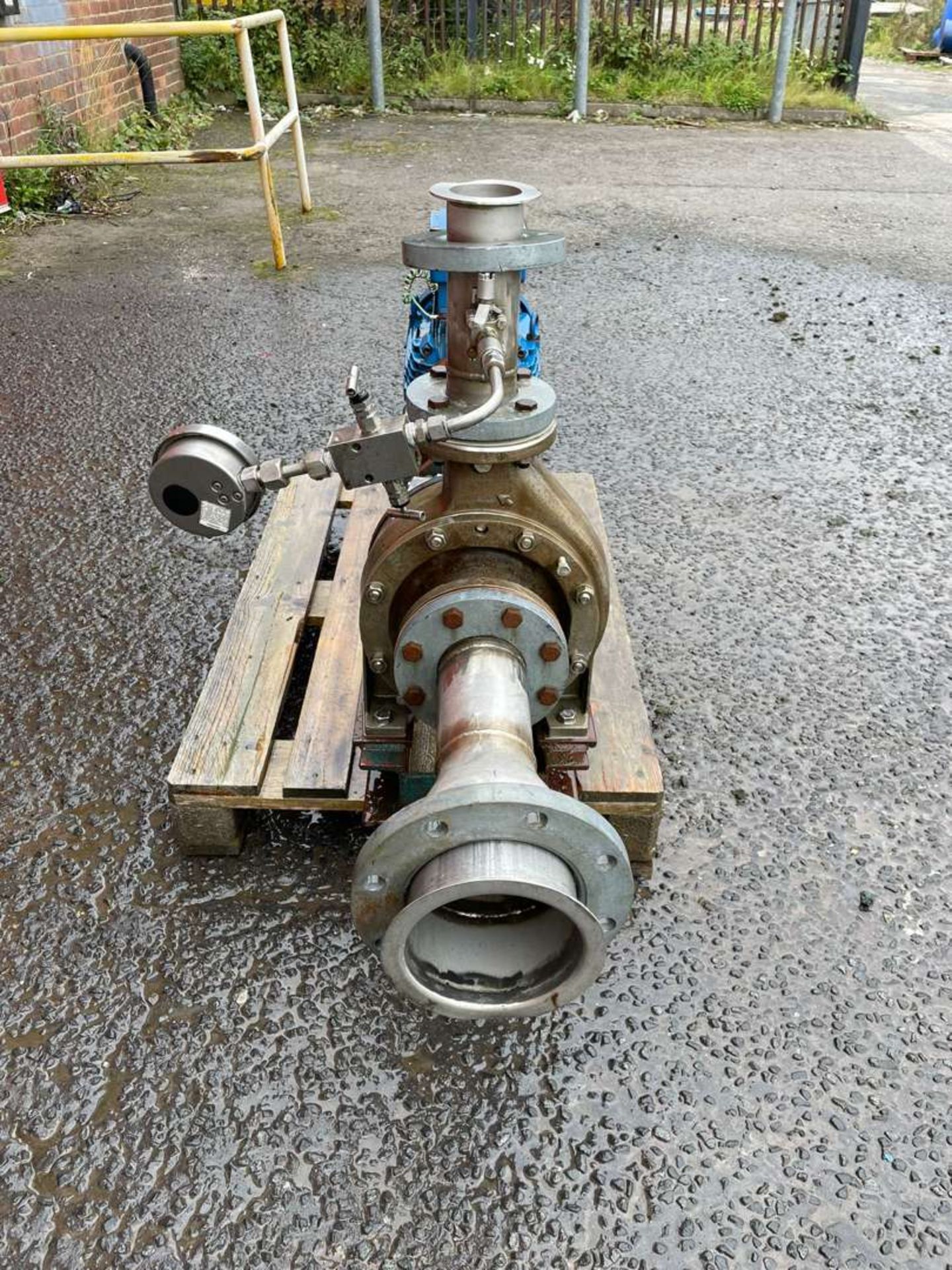 Girdlestone type 33PO4G stainless steel centrifugal pump - Image 3 of 5