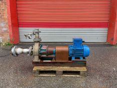 Girdlestone type 33PO4G stainless steel centrifugal pump