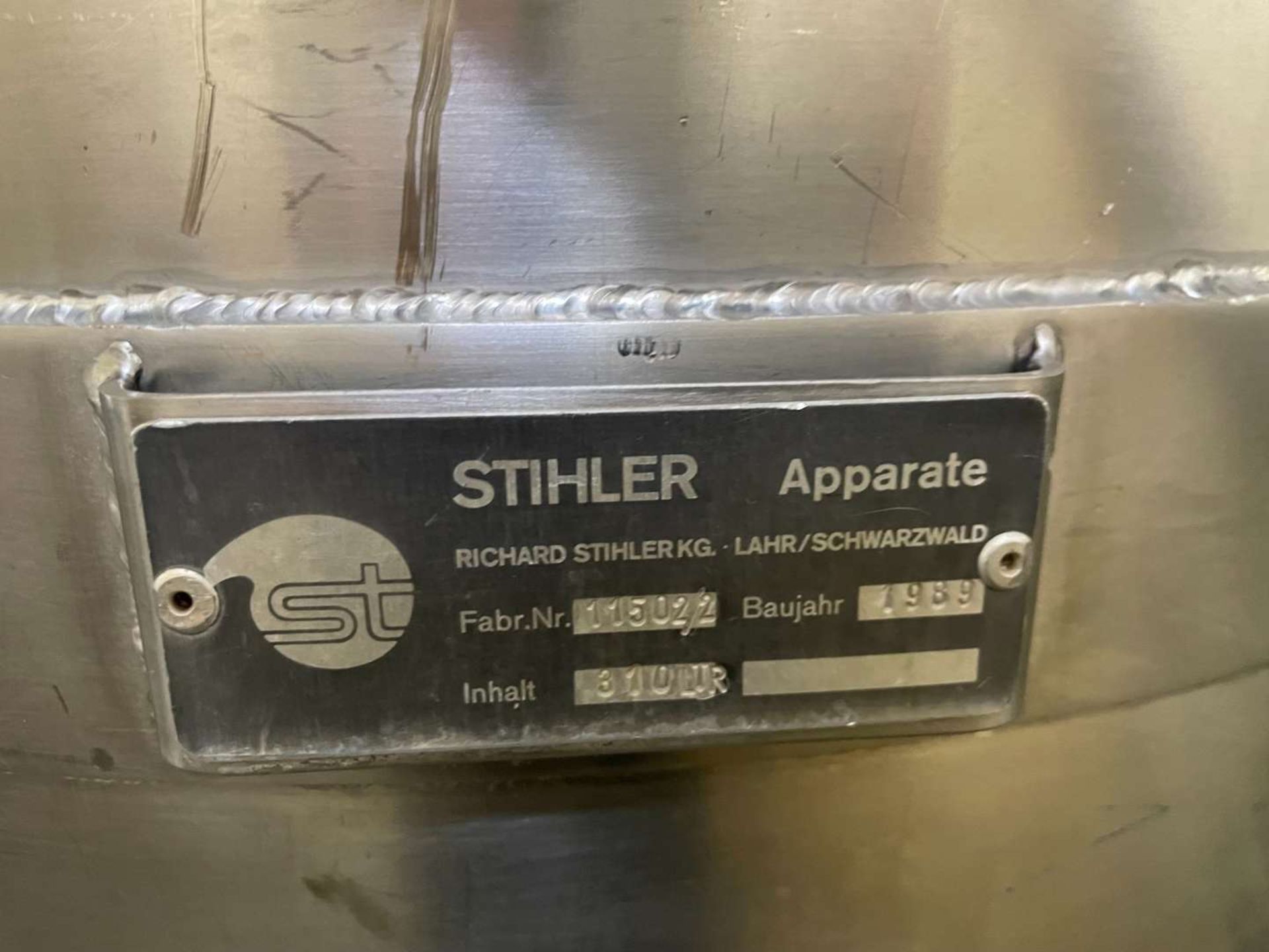 Stihler 310 Litre Top Entry Mixer - Image 5 of 5