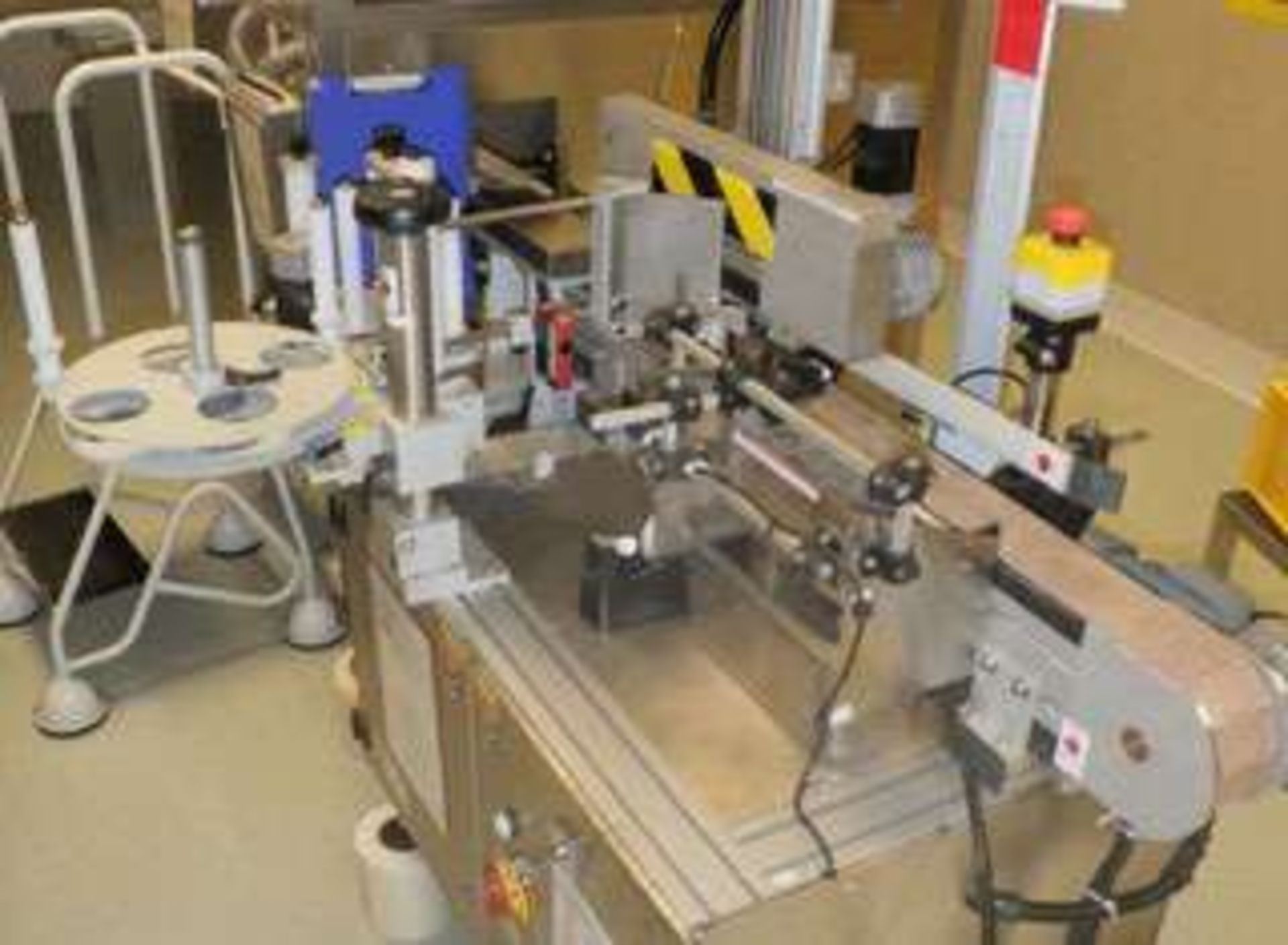 PALS FBL Wrap Around Labeller with product lift and hopper - Image 3 of 5