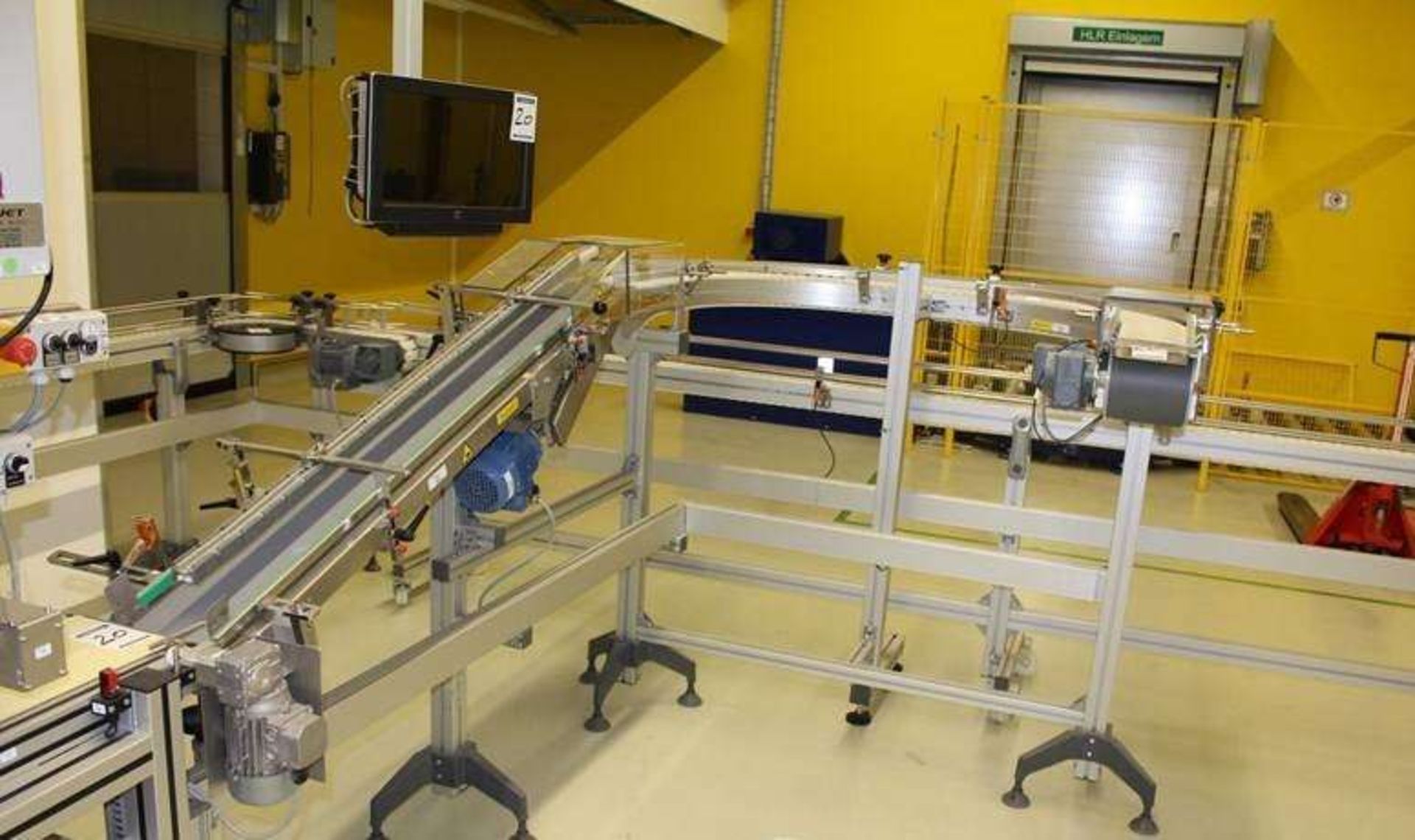 Flexlink Conveyors System / Selection - incl. 2 x 5 Metre, 2 x 90° conveyors - Image 9 of 10