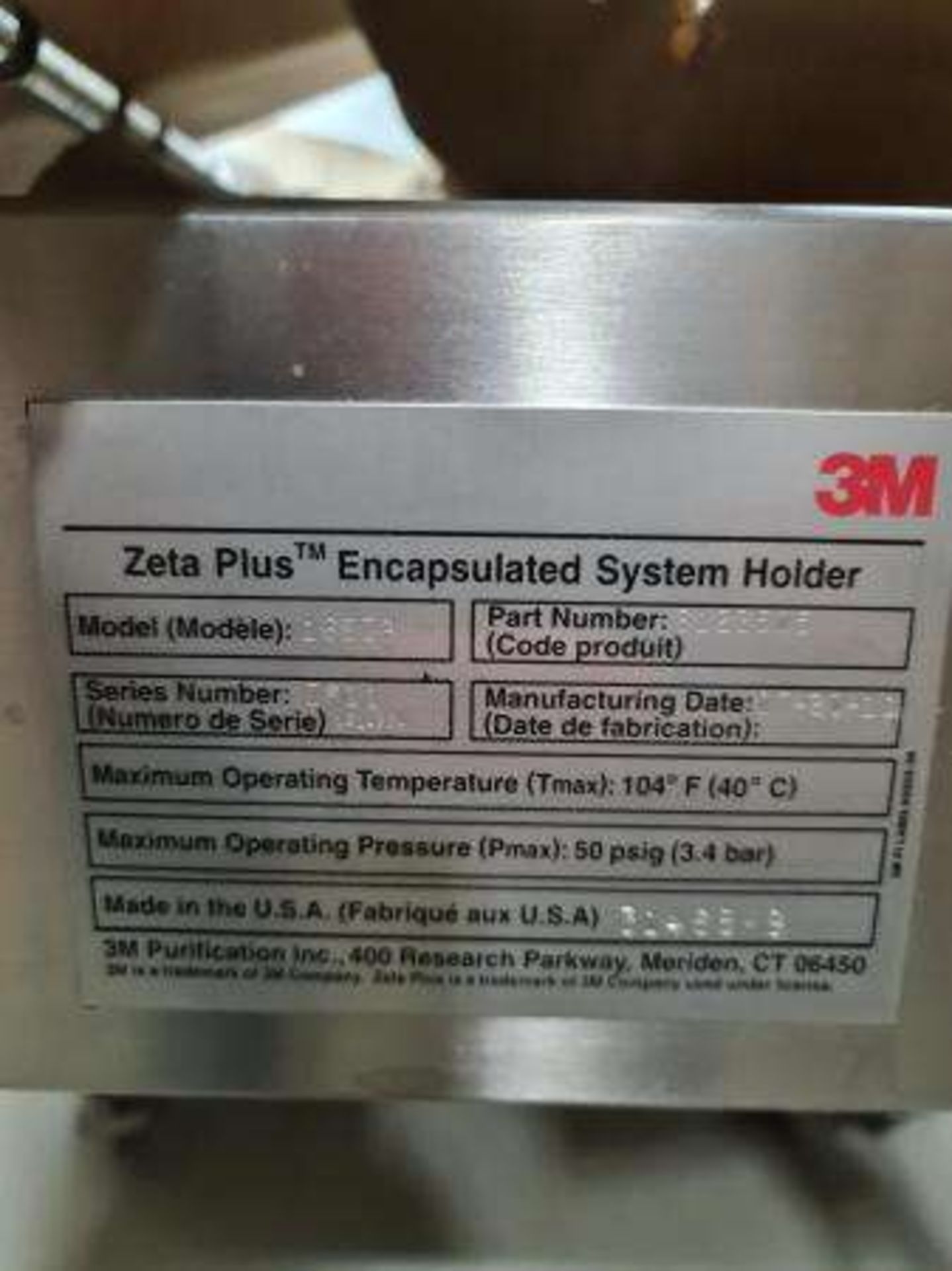 3M Zeta FILTRATION Plus Encapsulated EZP Plate-and-Frame 16EZB MPN 6123505 - Image 10 of 11