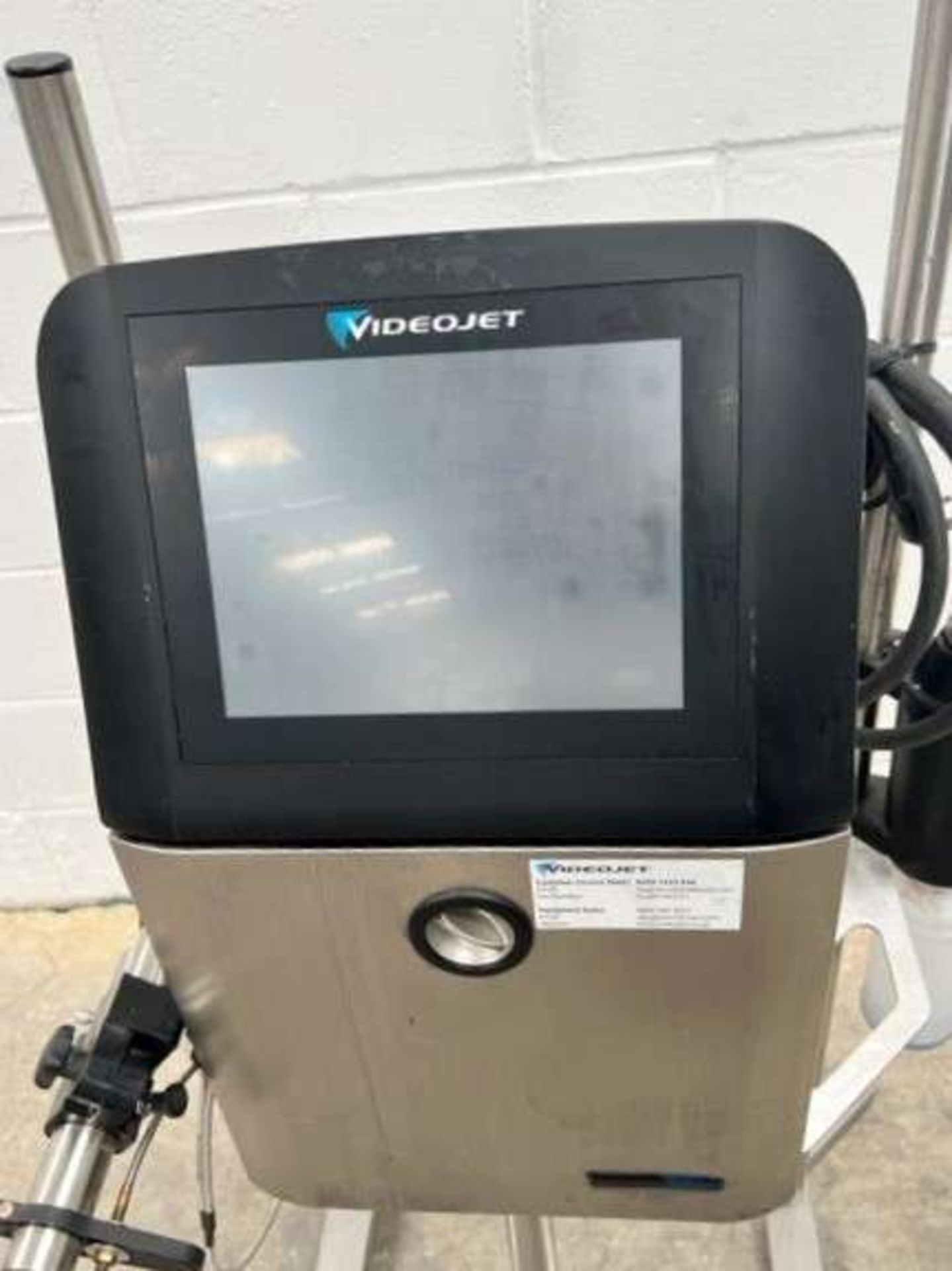 Videojet 1860 Continuous Inkjet Printer with Stand - Image 4 of 6