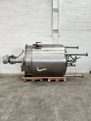 Appx 2000 Litre Jacketed Stainless Steel Mixing Vessel