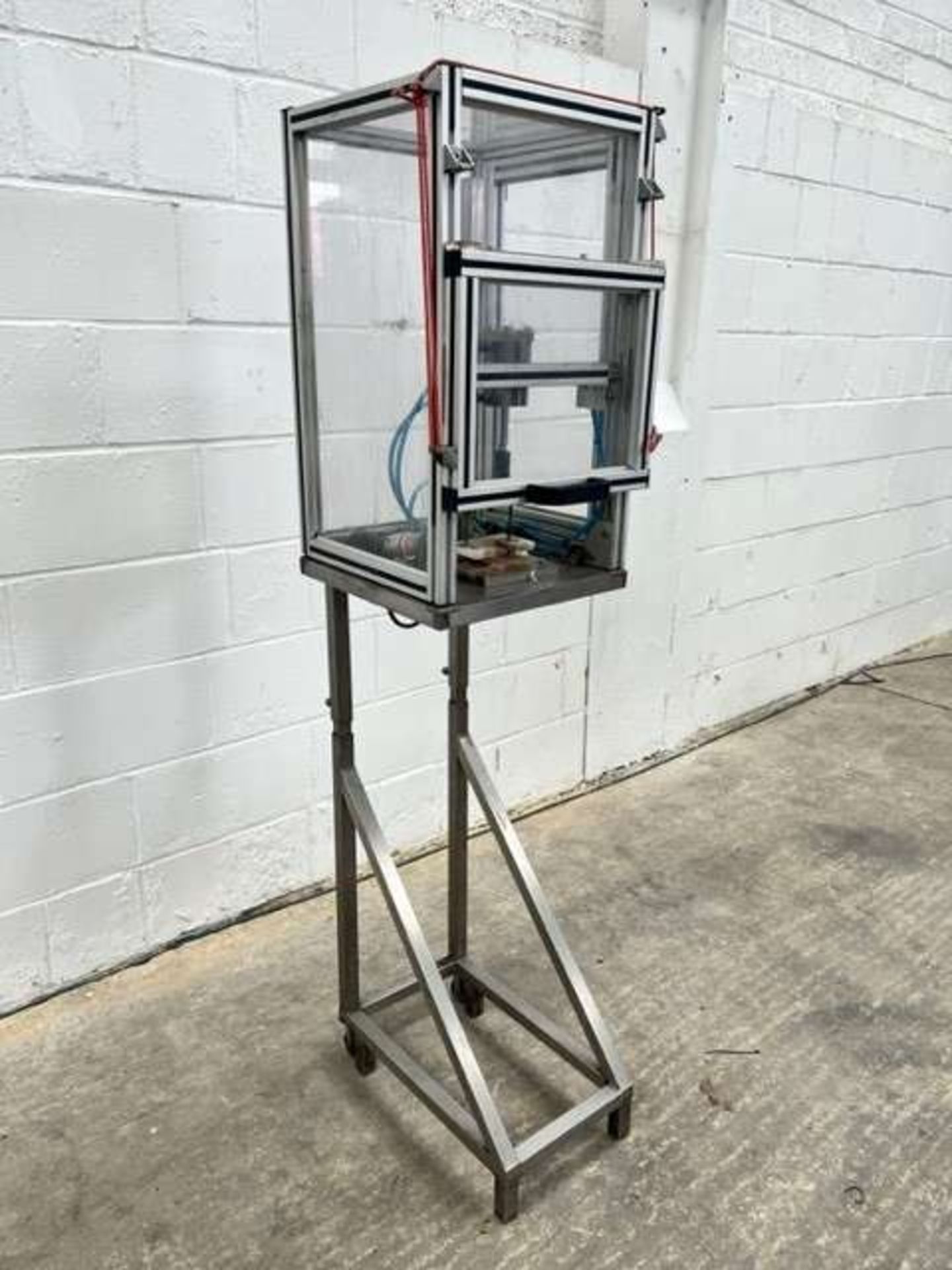 Semi Automatic Single Head Aerosol Capper with Stand and Guarding - Image 2 of 7