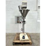 Single head semi-auto Auger filler with height-adjustable stand