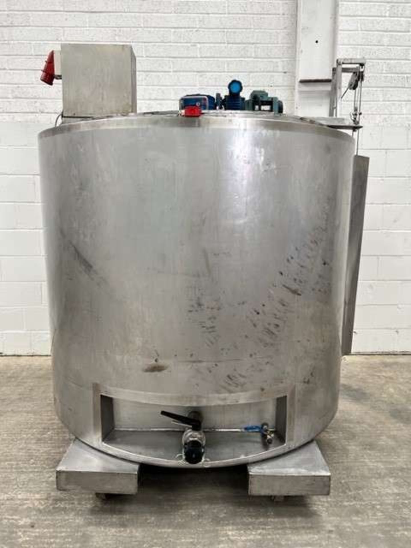 600 Litre Top Entry Electrically Heated Jacketed Vessel