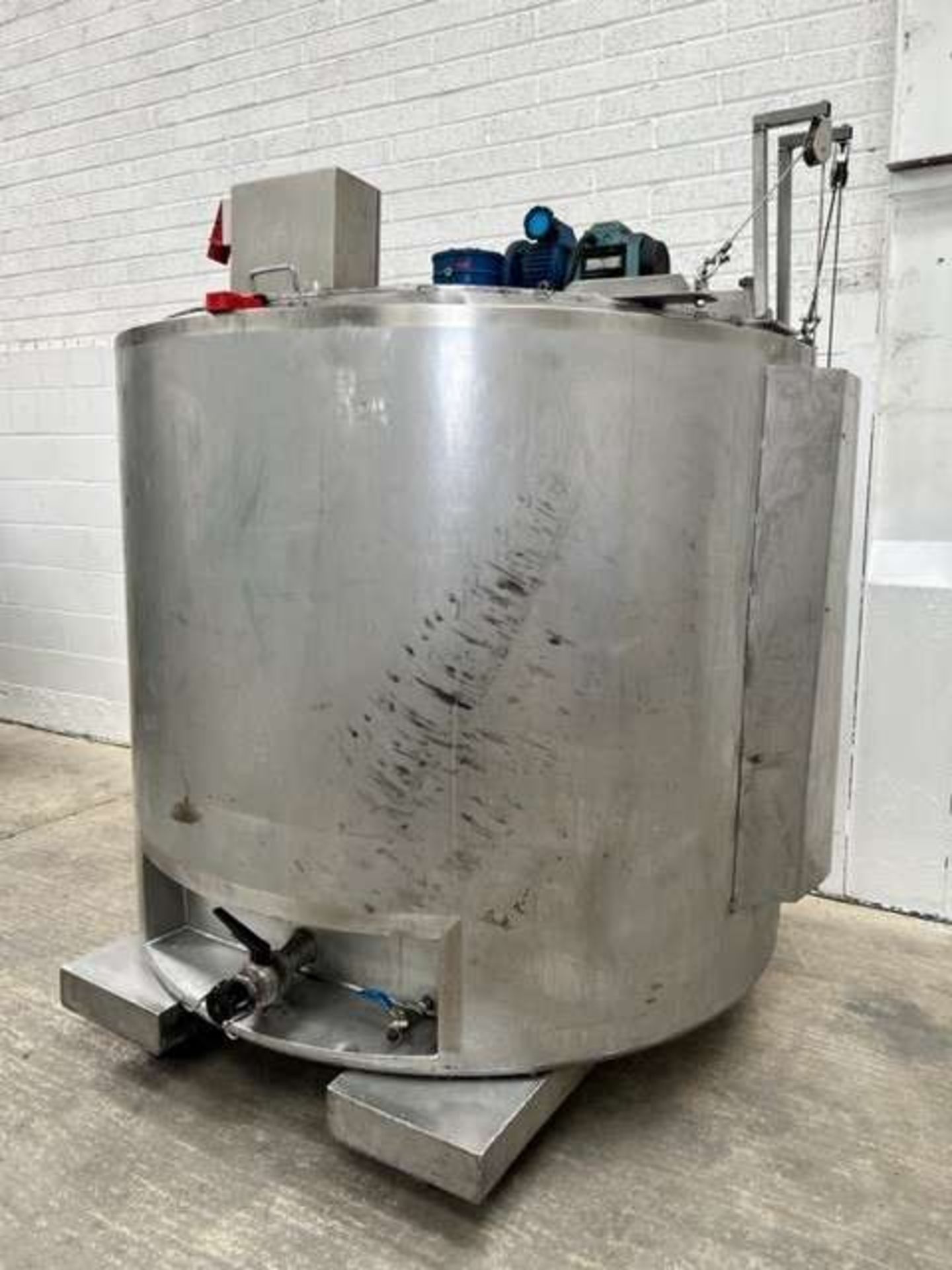600 Litre Top Entry Electrically Heated Jacketed Vessel - Image 3 of 8