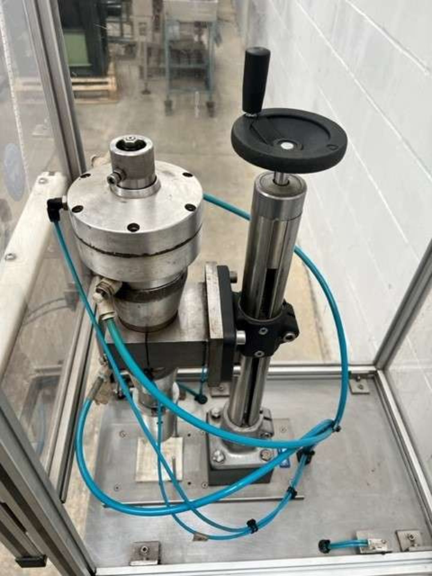 Semi Automatic Single Head Aerosol Capper with Stand and Guarding - Image 5 of 8