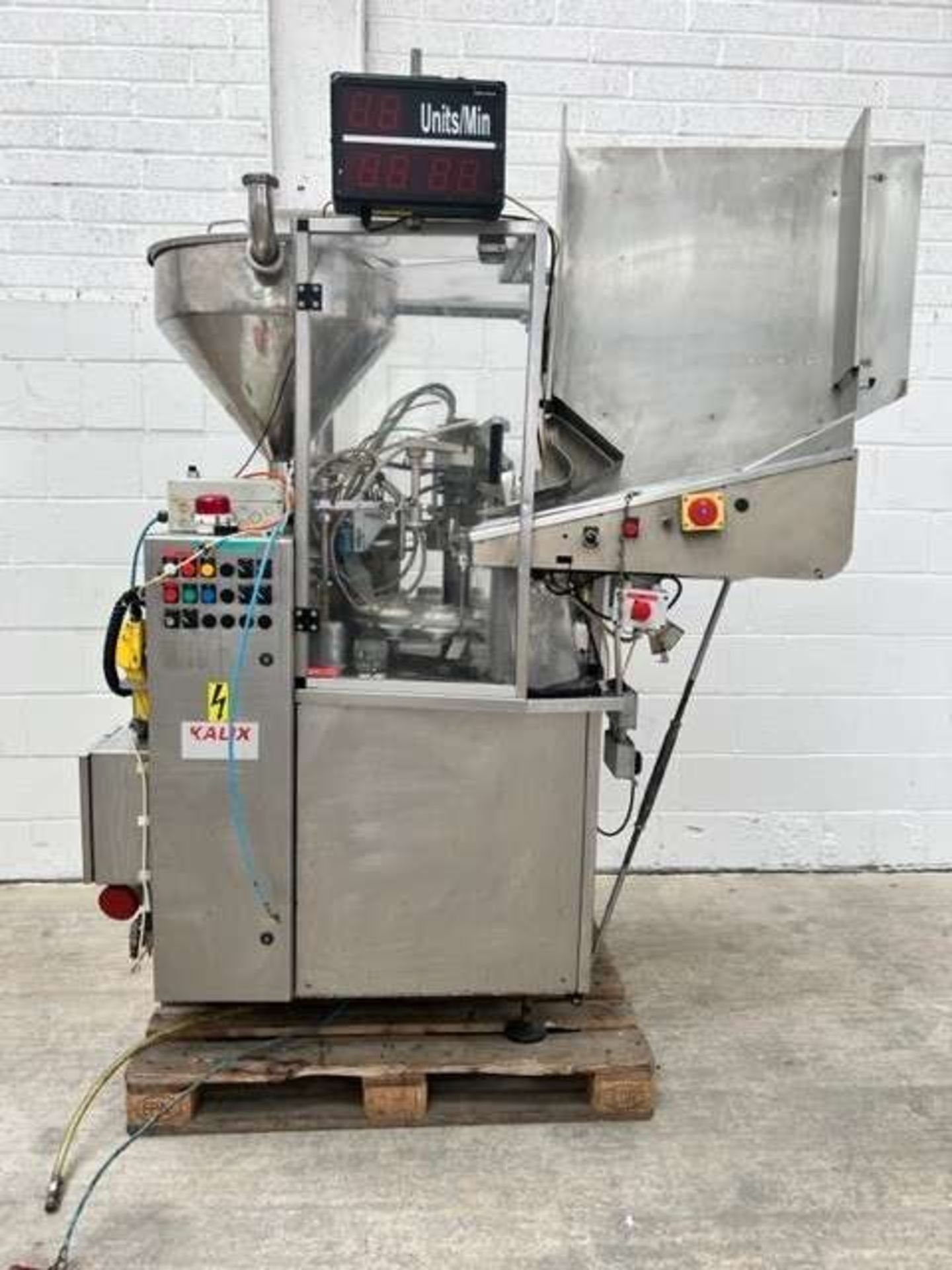 Kalix Fully Automatic 12 station Plastic Tube Filler; Type: KX E