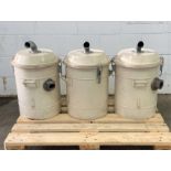 3 x Tanks - Barrels for Industrial Vacuum Cleaner