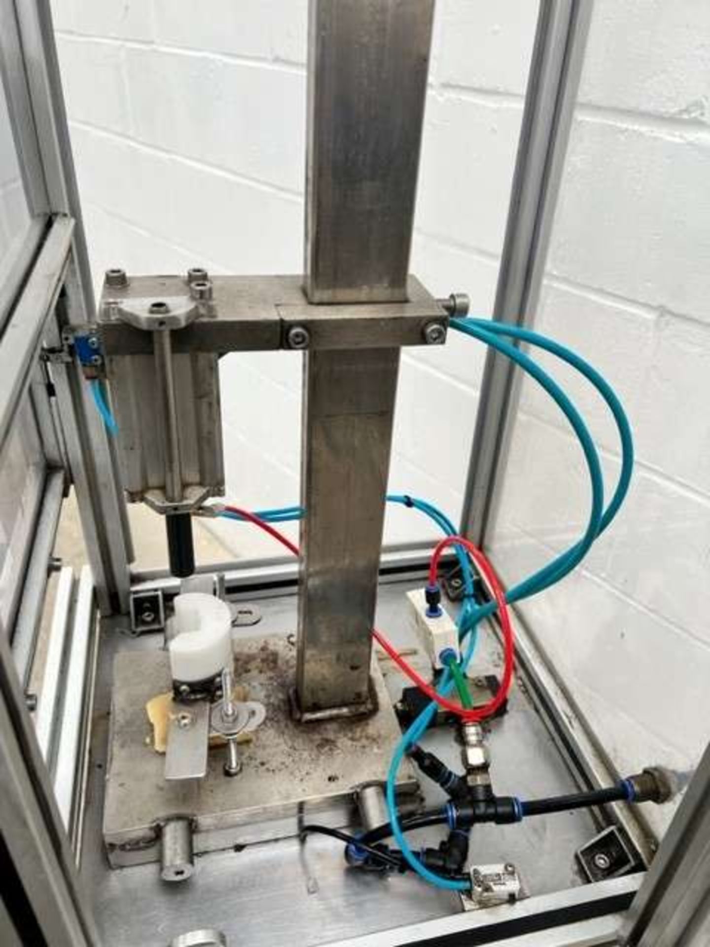Semi Automatic Single Head Aerosol Capper with Stand and Guarding - Image 5 of 6