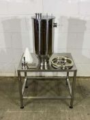 Bench Top Stainless Steel 20 Litre Holding Vessel