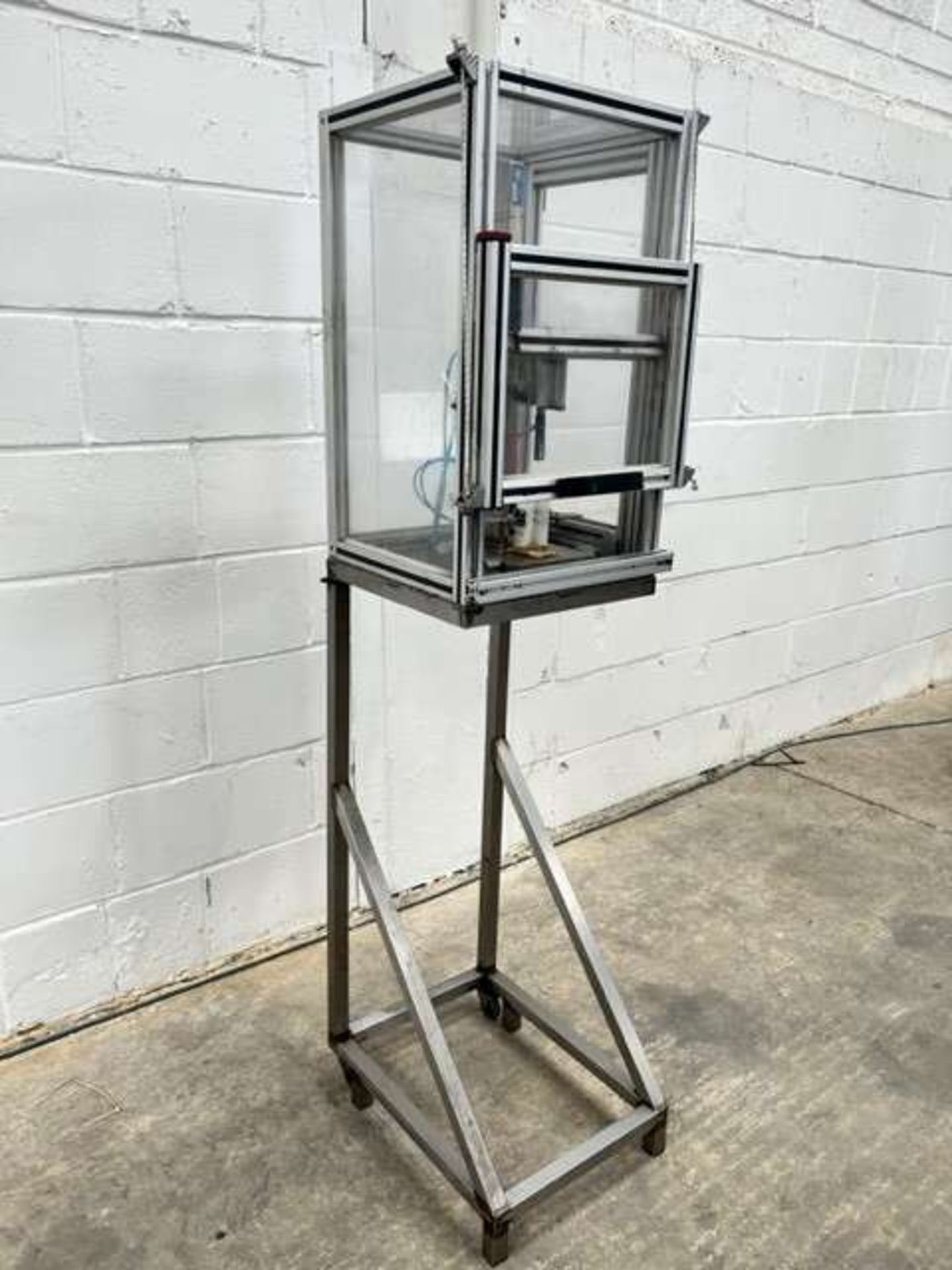 Semi Automatic Single Head Aerosol Capper with Stand and Guarding - Image 2 of 6