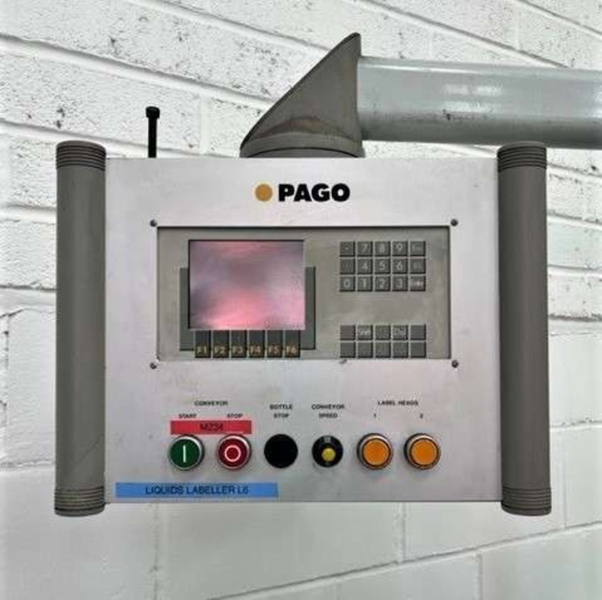 Pago System 100 Front and Back Labeller for large containers - Image 5 of 6