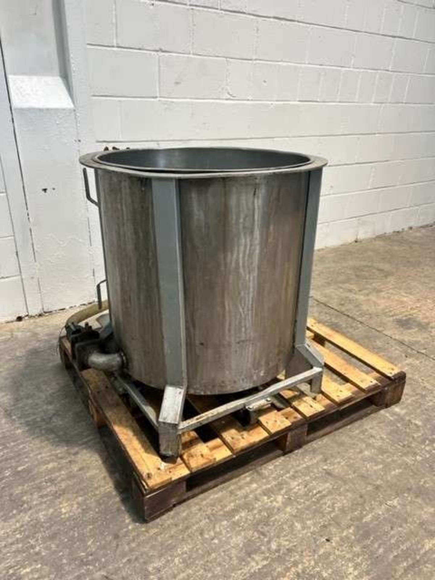 100L Stainless Steel Storage Vessel - Image 2 of 4