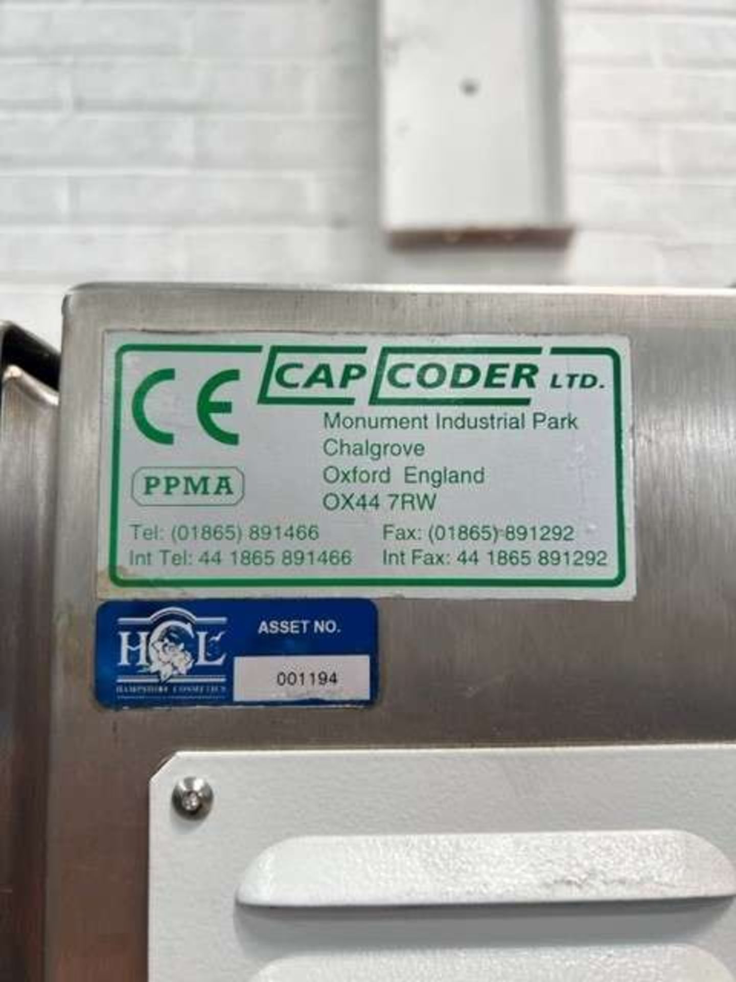 Cap-Coder Automatic Stainless Steel 2-Head Capper for Small Caps - Image 12 of 12