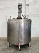 Appx 2000 Litre Jacketed Stainless Steel Mixing Vessel