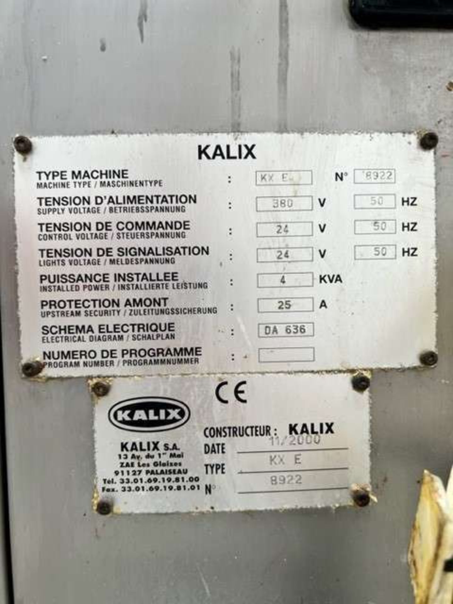 Kalix Fully Automatic 12 station Plastic Tube Filler; Type: KX E - Image 8 of 8