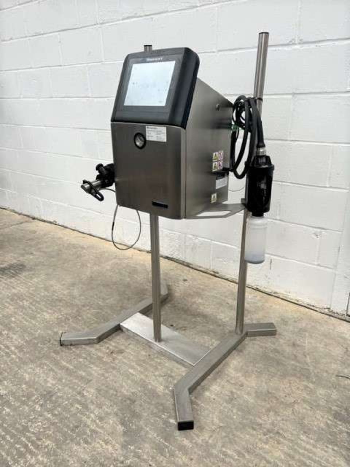 Videojet 1860 Continuous Inkjet Printer with Stand - Image 3 of 6