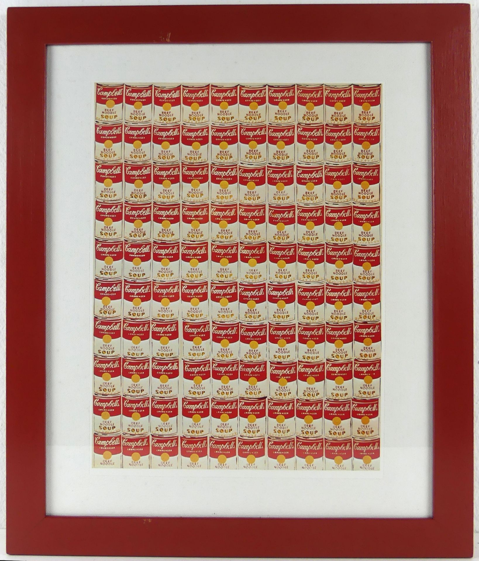 ANDY WARHOL (1928-1987), "Campbell's Soup Cans", Farboffsetlithographie,