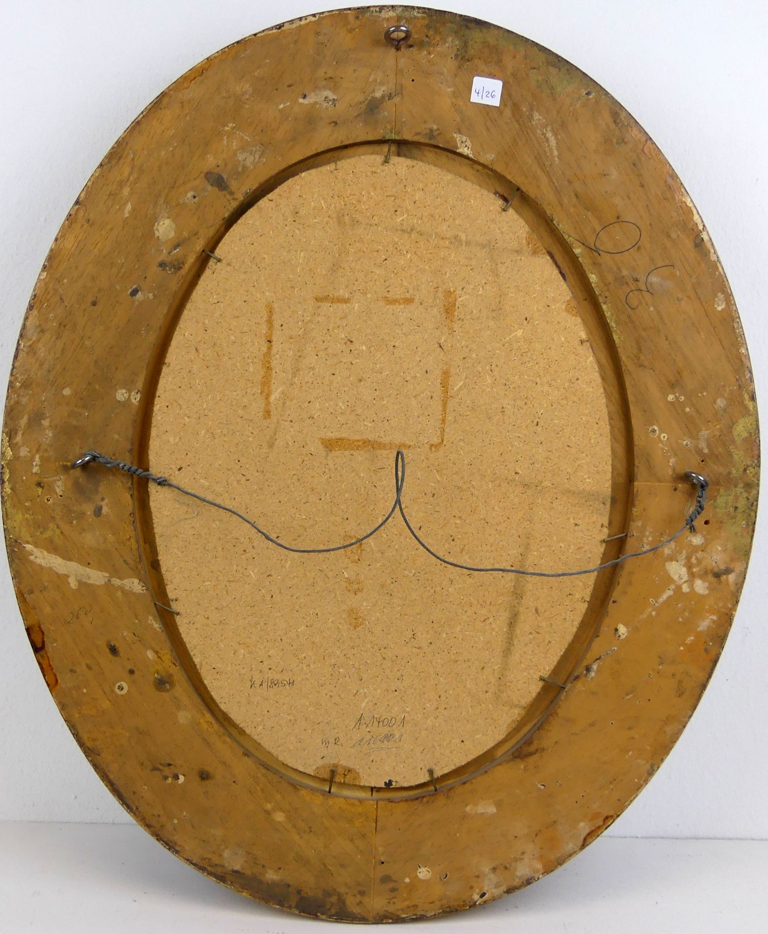 A. FICHTL, "Blumenstillleben", Öl/Holz, u.re.sig., ca. 41 x 30 cm, - Bild 3 aus 3