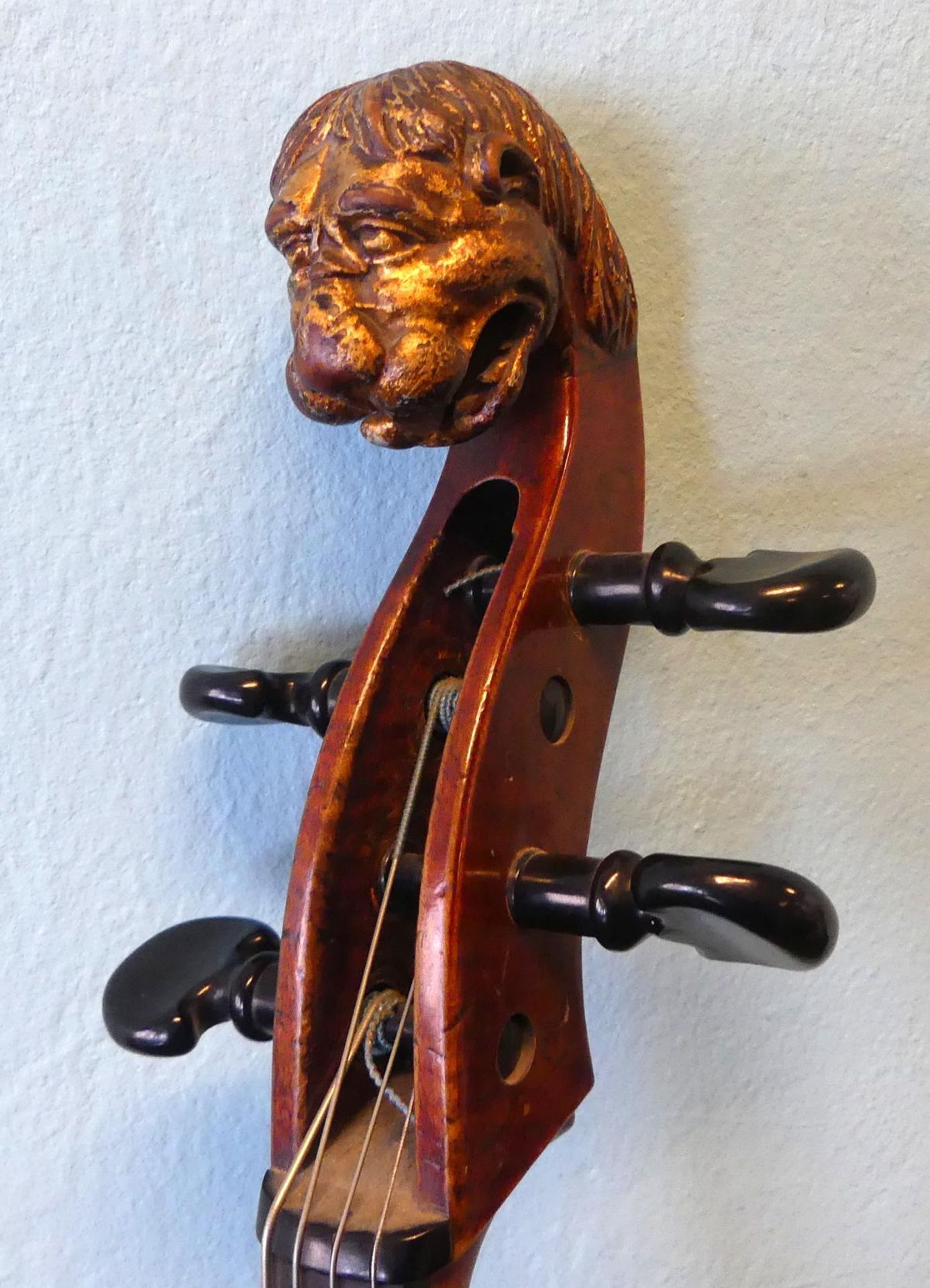 Alletsee, Paulus (1684 Schwangau-1733 München), Cello, Ahorn, 1727, - Bild 4 aus 6