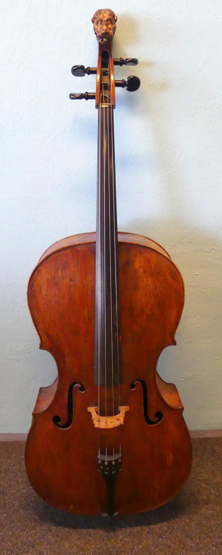 Alletsee, Paulus (1684 Schwangau-1733 München), Cello, Ahorn, 1727,