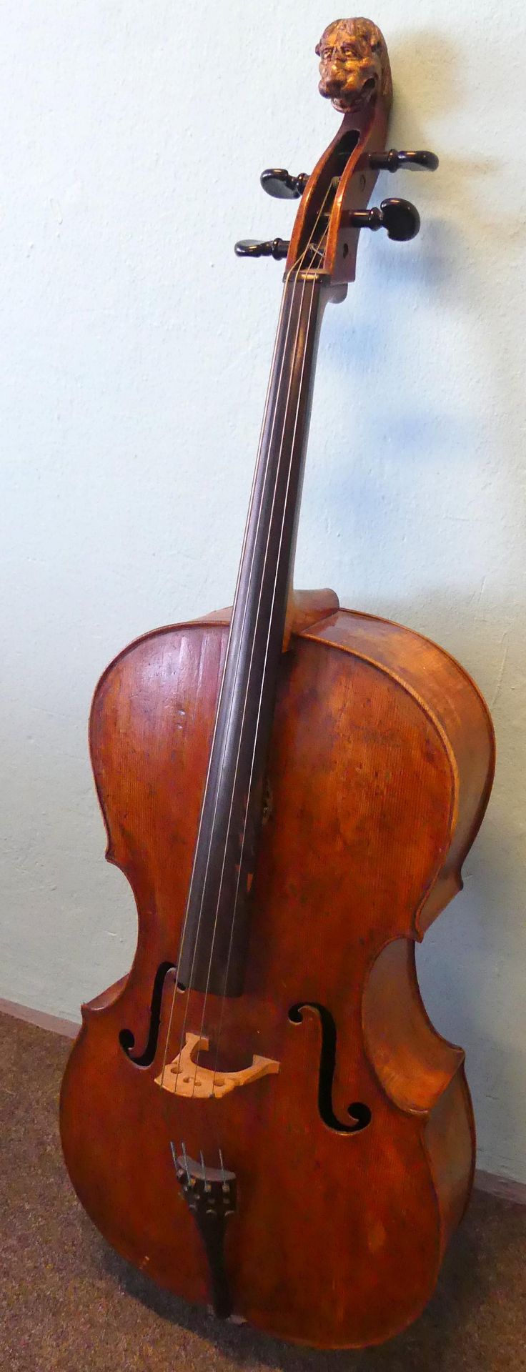 Alletsee, Paulus (1684 Schwangau-1733 München), Cello, Ahorn, 1727, - Bild 2 aus 6