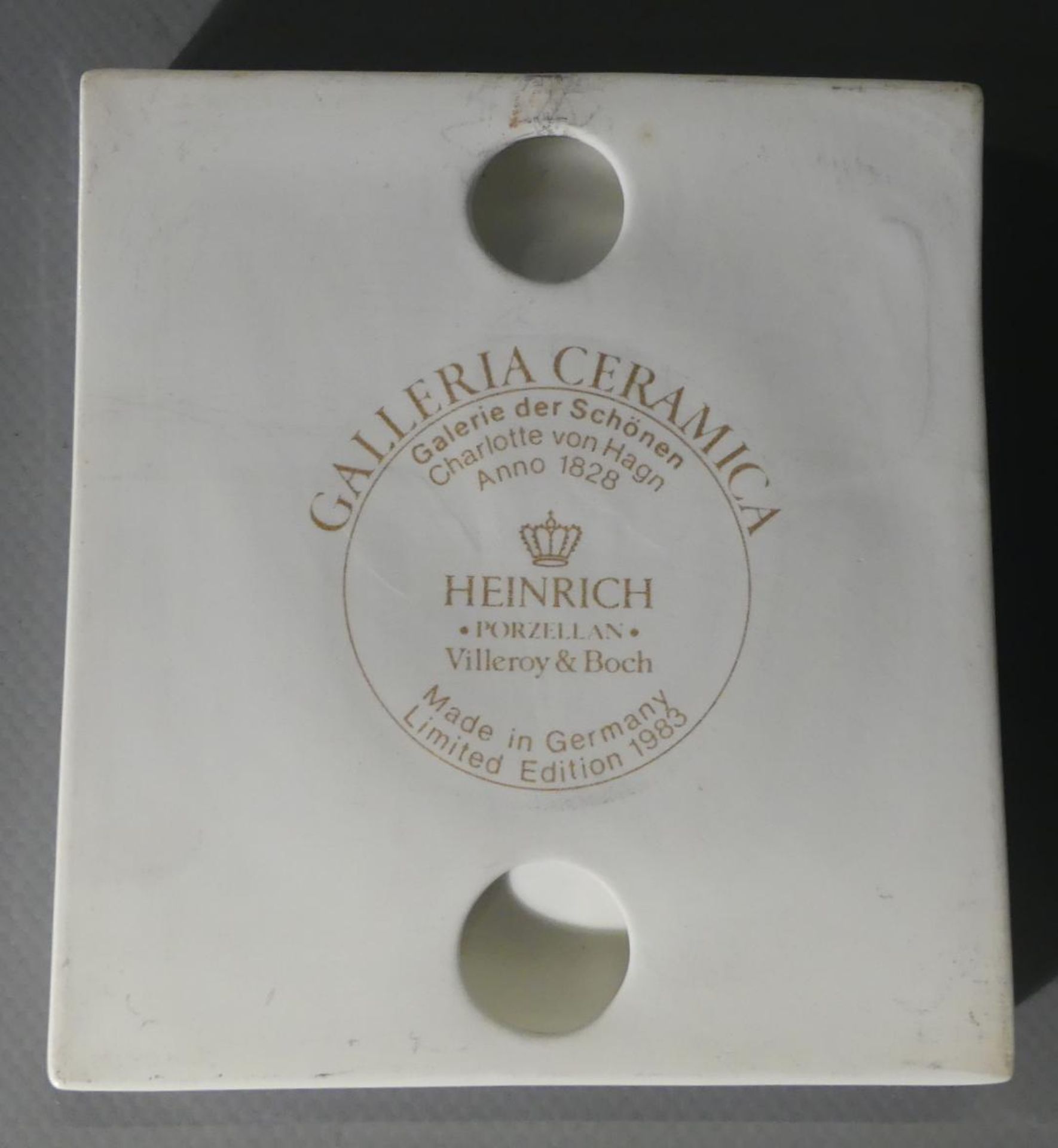 8 Miniaturen, Heinrich Porzellan, Villeroy & Boch, neuzeitlich, - Bild 2 aus 2