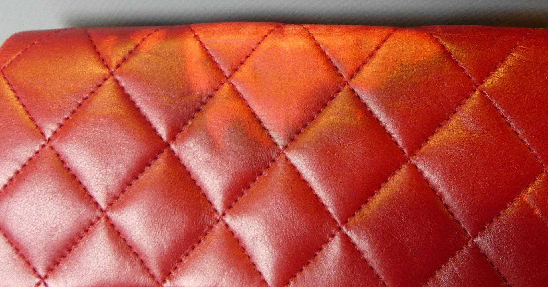 Chanel, Paris, Damenhandtasche, "Mini Flap Bag" rotes Leder, - Bild 5 aus 5