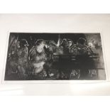 Constance Stubbs (British 1937-2015) 'The Outing' Etching with aquatint, signed, dated, titled and