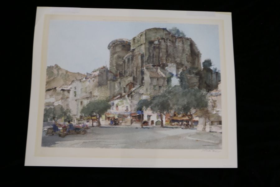 Sir William Russell Flint RA, PPRWS (1880-1969), 'La Voulte Sur Rhone', signed (lower right),