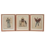 After Dudley Hardy (1867-1922), three prints depicting a sailor holding a lady in his arms, two