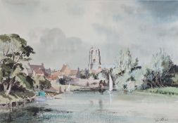 Leslie Lancelot Hardy Moore R.I (British, 1907-1997) Beccles